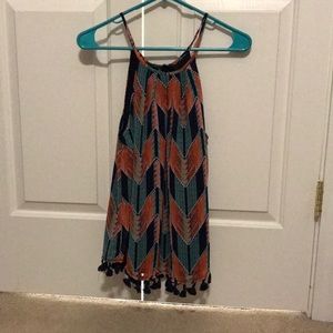 Stitch fix navy halter top